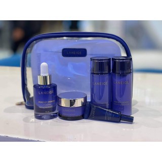 [5 Items] Bộ Sản Phẩm Chống Lão Hóa Laneige Perfect Renew Youth Trial Set size M