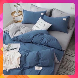 Bộ chăn ga cotton Tici nhập khẩu 4 món, ga giường bọc đệm, drap bọc nệm đủ kích thước