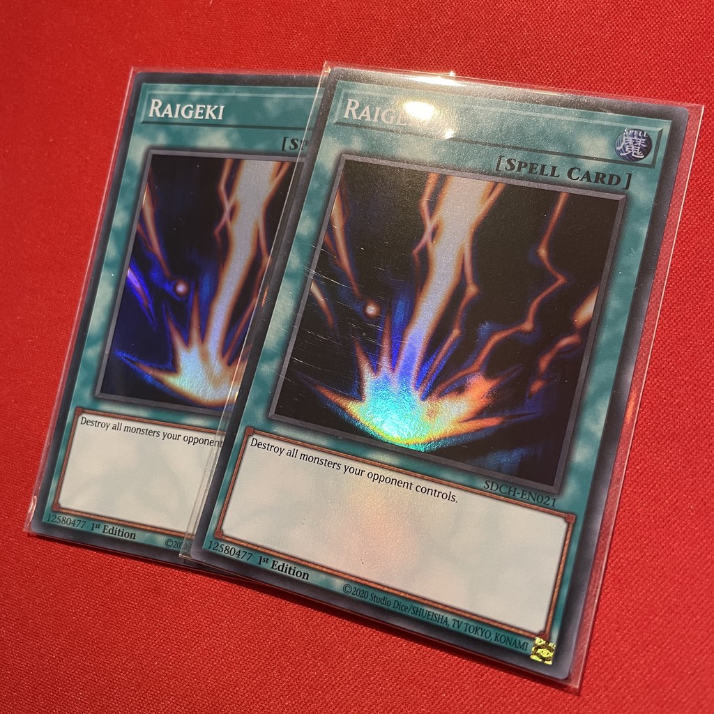 [EN-JP][SIÊU HOT][Thẻ Bài Yugioh Chính Hãng] Raigeki