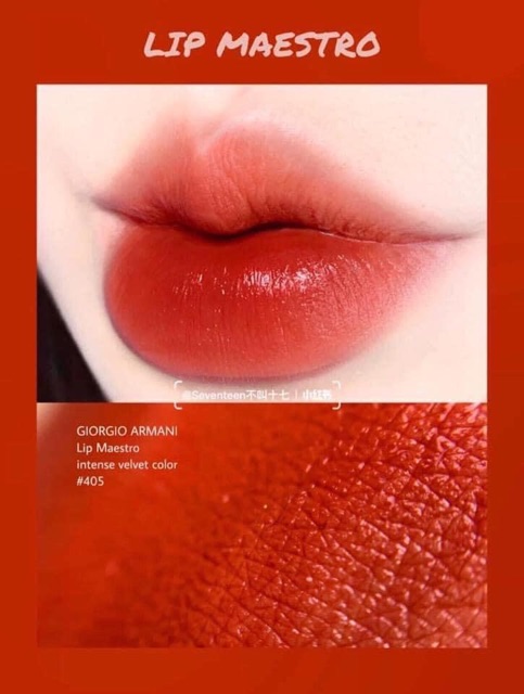 [AUTH] Son Giorgio Armani Lip Maestro 405