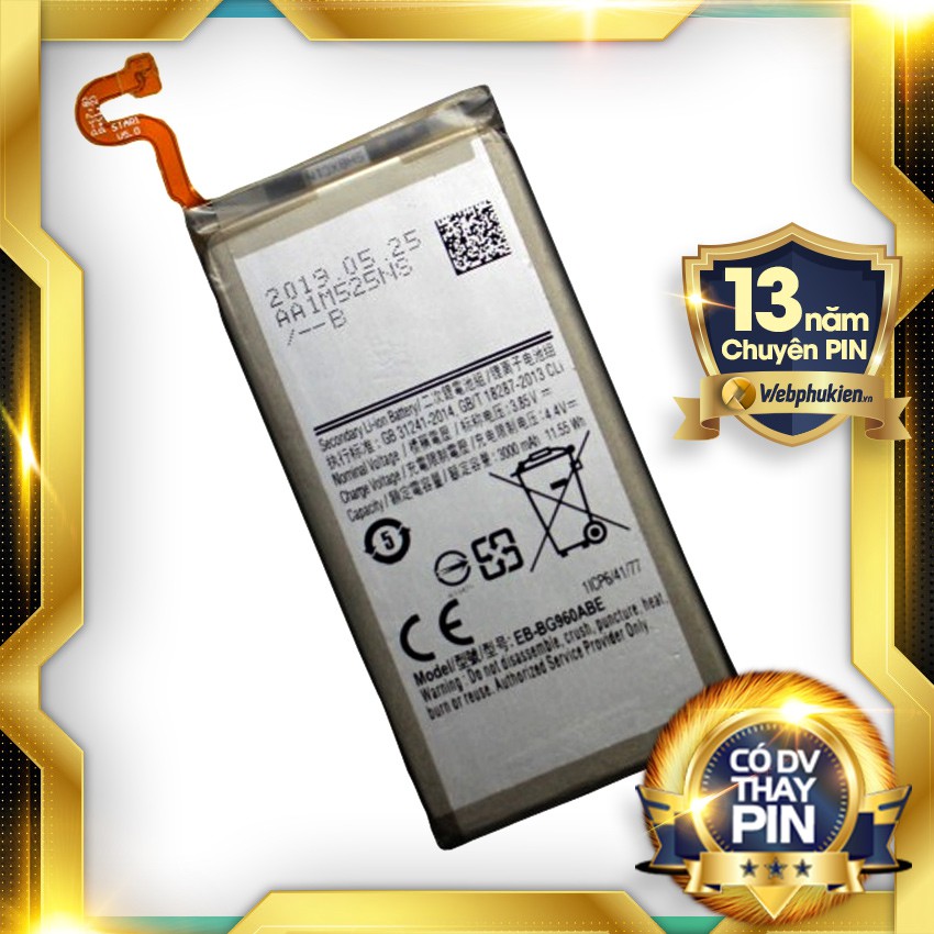 Pin Zin cho Samsung Galaxy S9 G960 EB-BG960ABE - 3000mAh