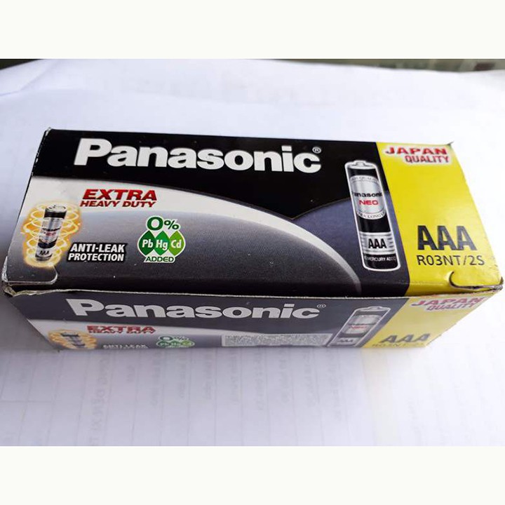 Vỉ(4 viên) Pin Panasonic,Pin tiểu AA,Pin đũa AAA