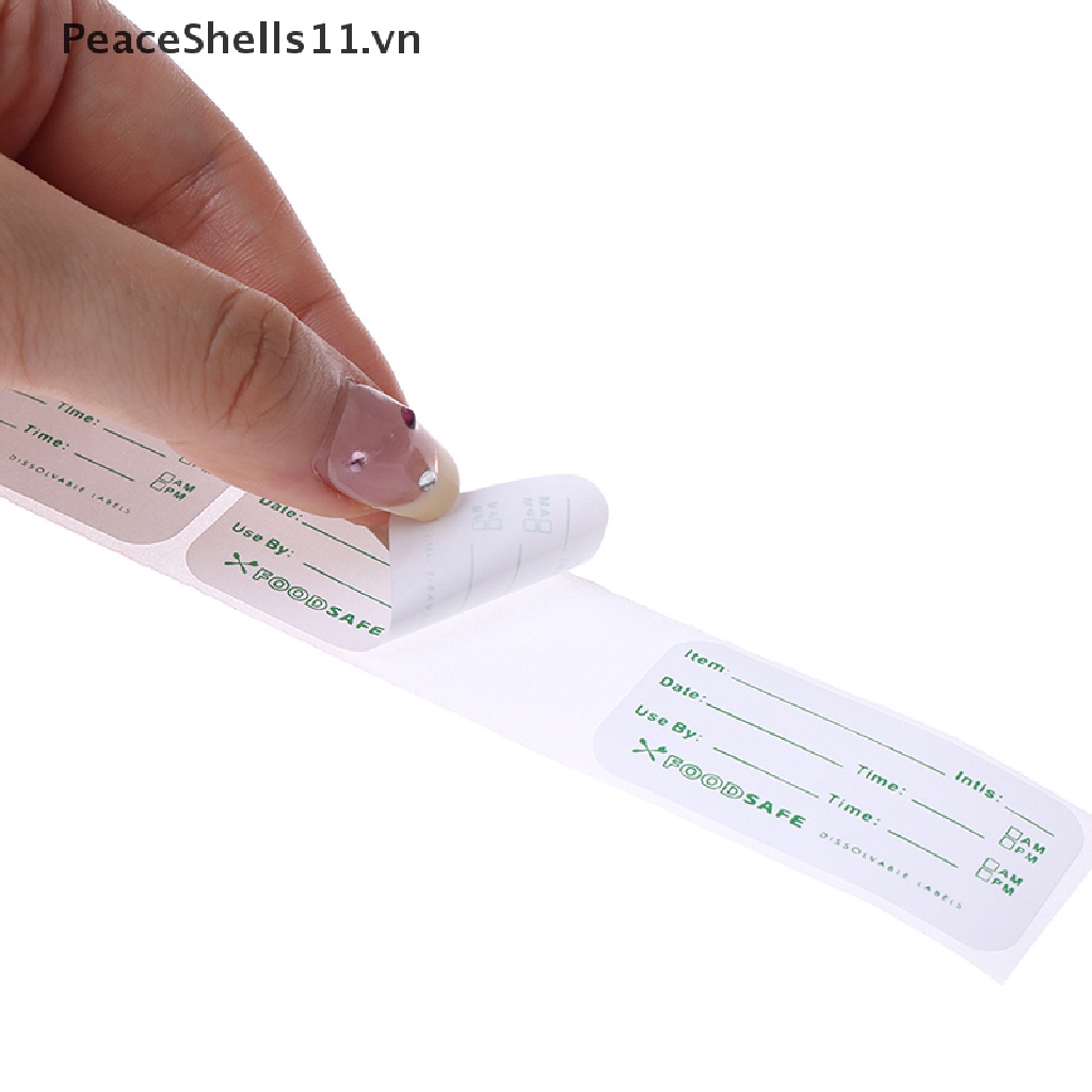 Cuộn 300 Nhãn Dán Đánh Dấu Ngày Tháng Kích Thước 2.5CM * 5 CM