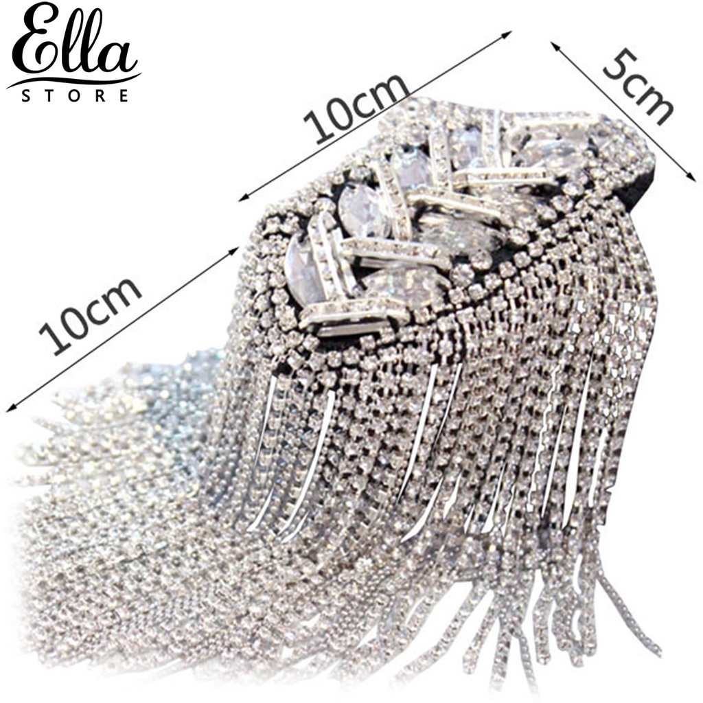 Ghim cài tua rua đính đá trang trí quần áo 123