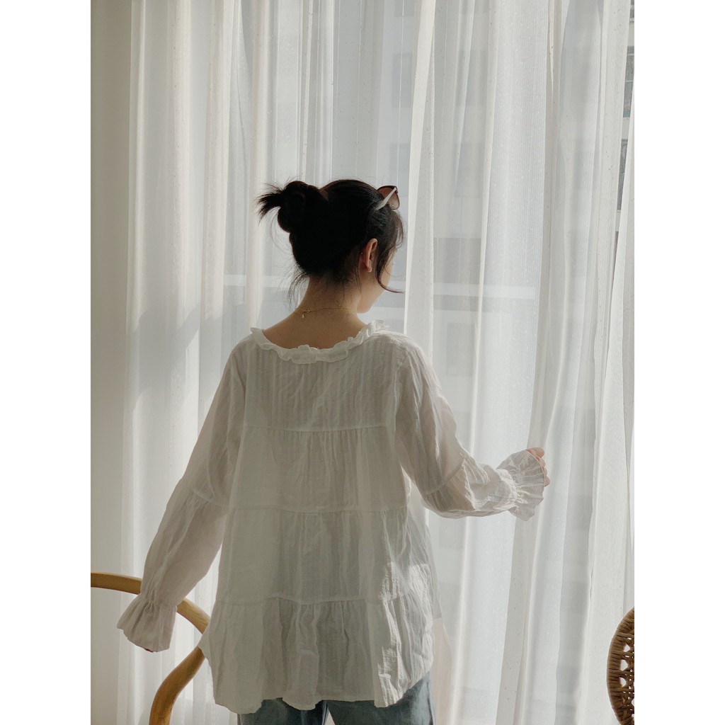 [Mã WASKT304 giảm 15% tối đa 30K đơn 99K] Áo baby doll SA241 1994closet | BigBuy360 - bigbuy360.vn