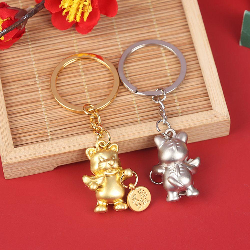 1 Móc Khóa Hình Hổ Dễ Thương Dùng Làm Quà Tặng Cho Bé