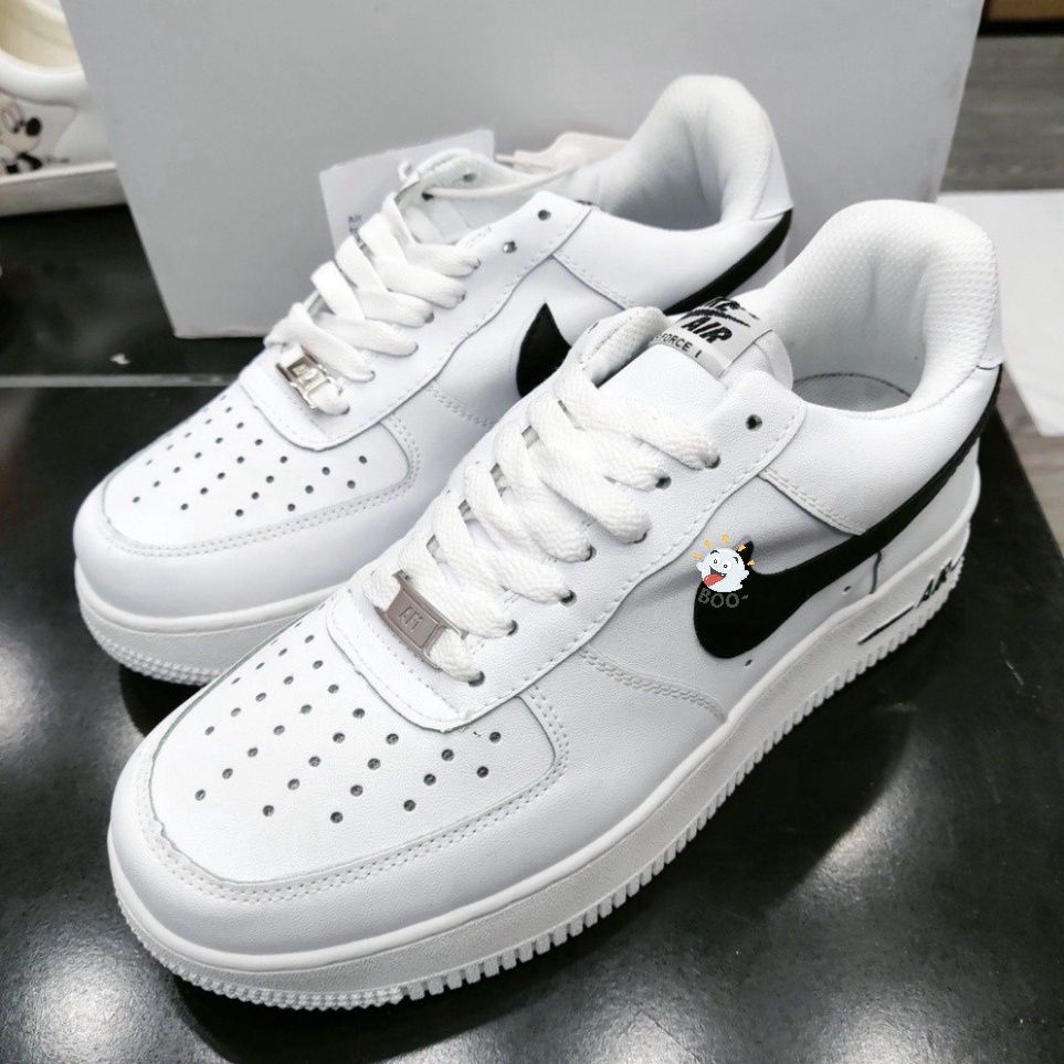 Giày AF1 Trắng Vệt Đen Air_Force Hàng Cao Cấp Full Size Full Box (Hàng Mới Về)
