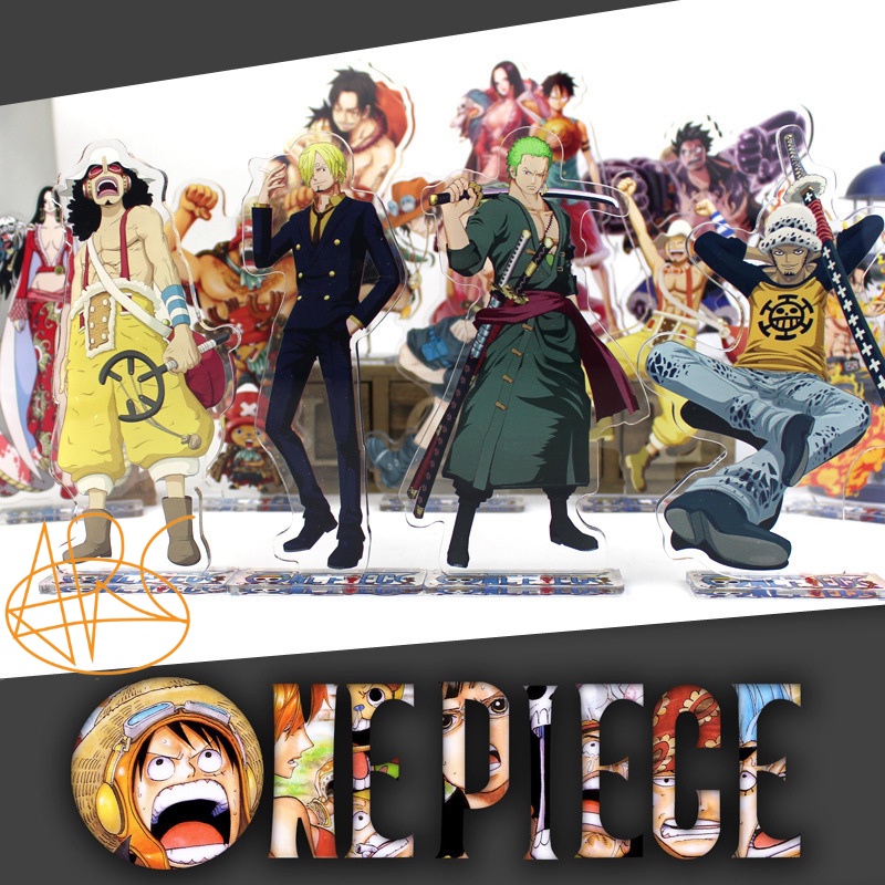 1 Tượng mica standee One Piece để bàn cực chất anime