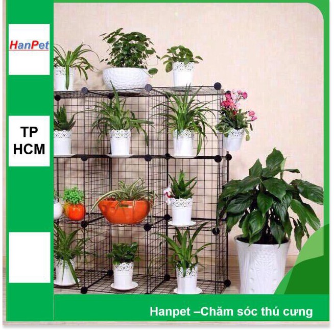 LN HP- Miếng ghép vạn năng 35x35cm - lắp ghép chuồng mèo, quây chó, làm kệ trang trí