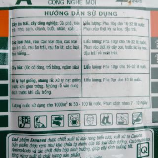 Phân bón lá - phân hữu cơ Rong biển