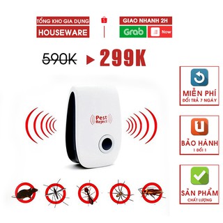 Máy đuổi muỗi, đuổi côn trùng thế hệ mới - hàng chính hãng - bh 12 tháng