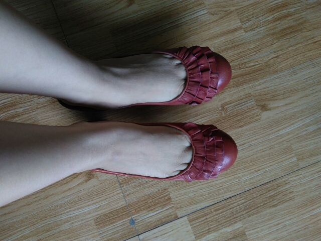 Cao gót da bò size 36-36.5