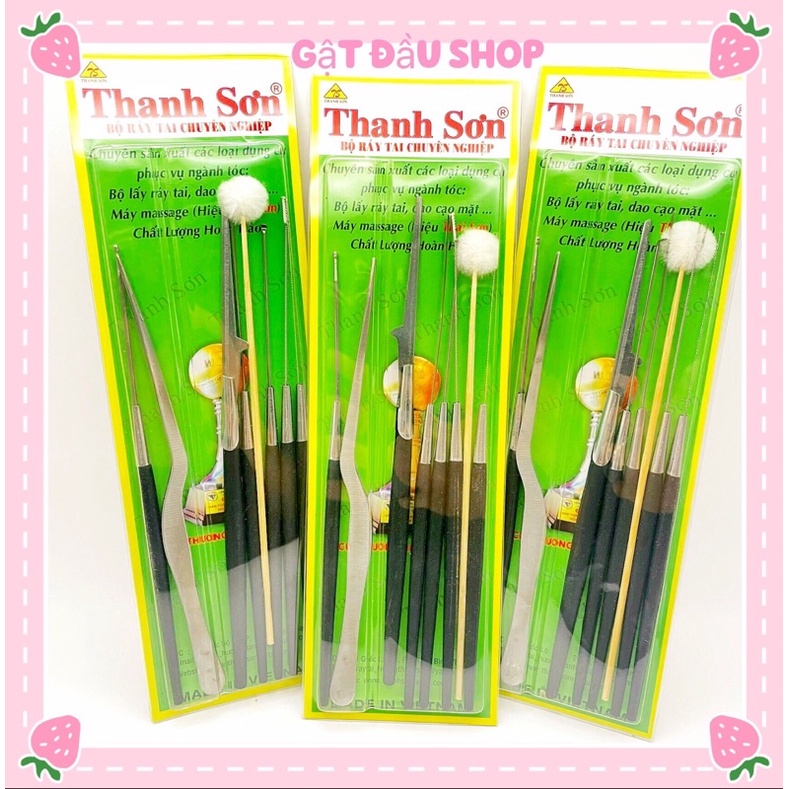 Bộ móc tai Thanh Sơn, bộ móc tai 10 món đa năng