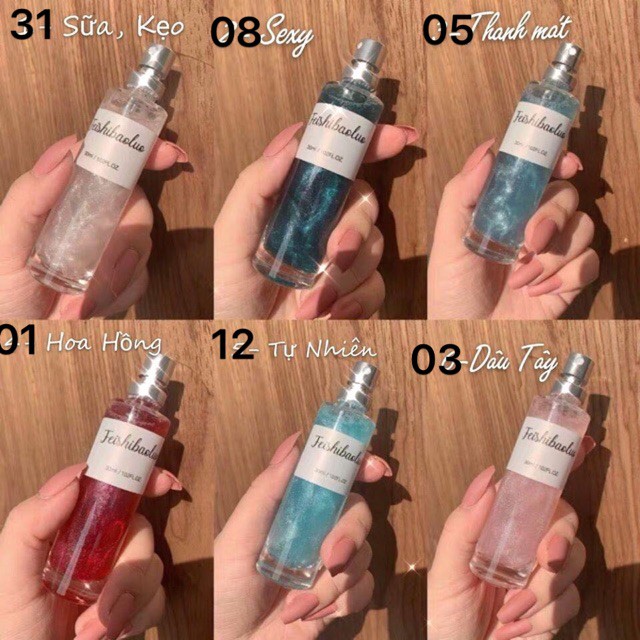 🌸🌸NƯỚC HOA TOÀN THÂN FEISHIBAOLUO NƯỚC HOA FEISHIBAOLUO🍑🍑