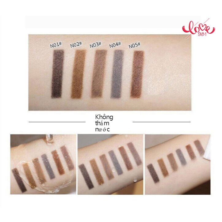 [Hàng mới về] Bút chì kẻ lông mày vặn hai đầu lâu trôi kháng nước | BigBuy360 - bigbuy360.vn