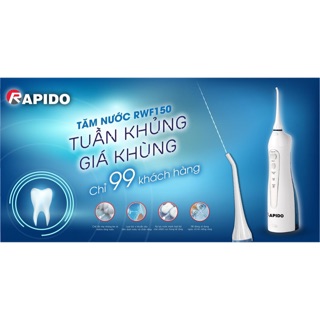 Tăm nước cầm tay rapido rwf150