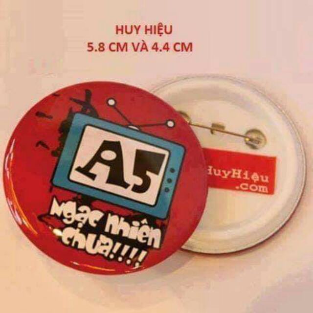 HUY HIỆU 4.4 cm IN HÌNH THEO YÊU CẦU