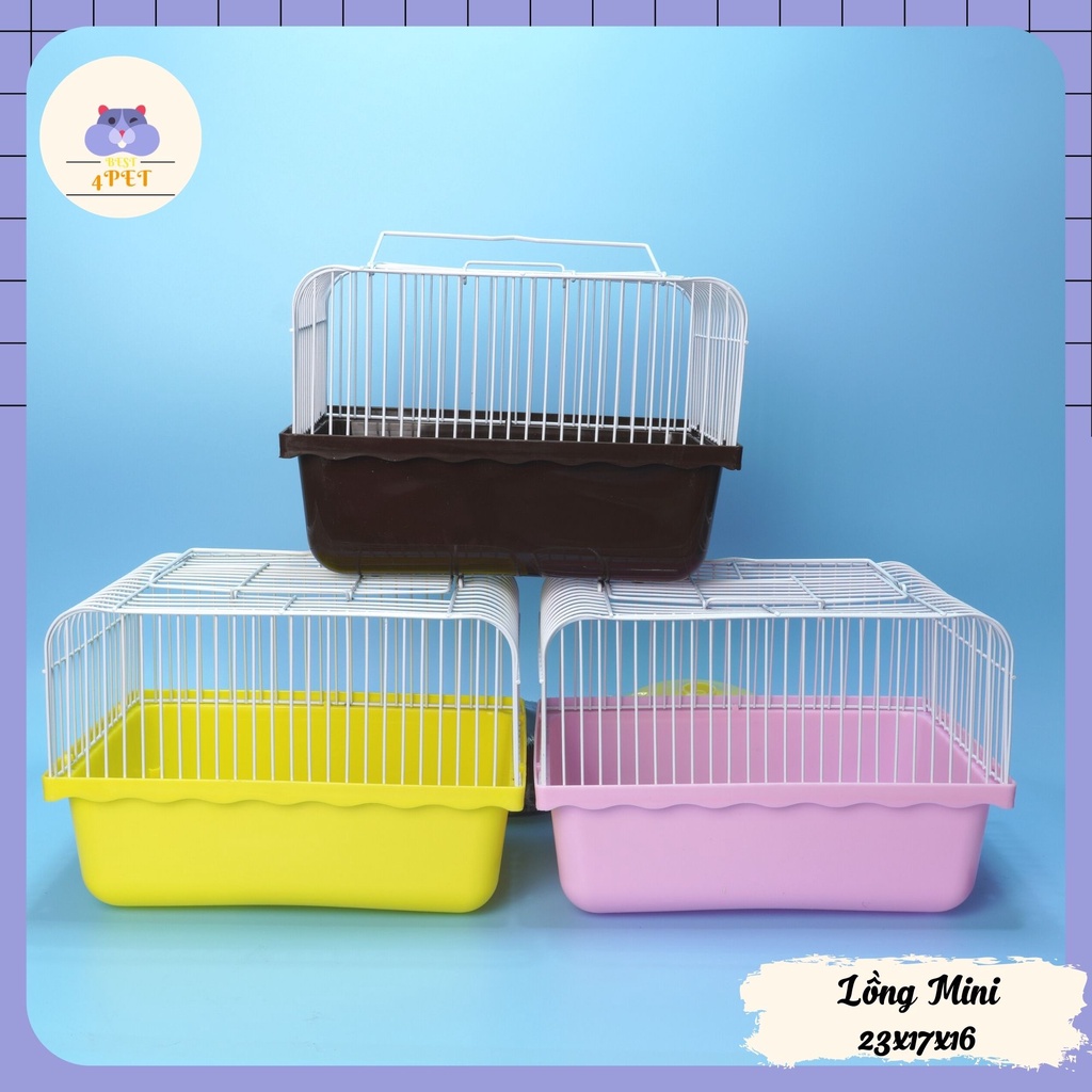 Lồng Mini 23x17x16 cho Hamster
