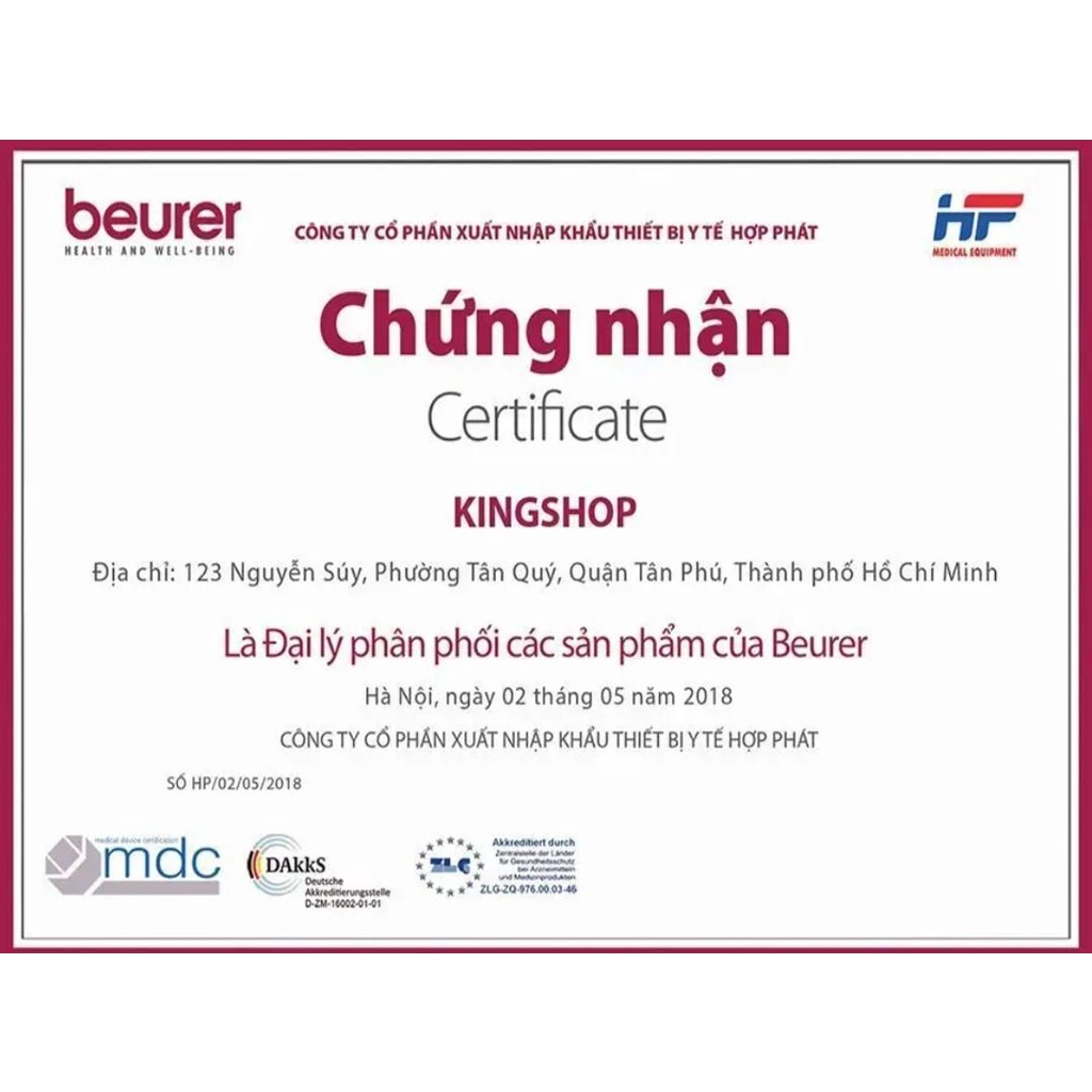Máy tiệt trùng bình sữa Beurer BY76 - Hàng chính hãng