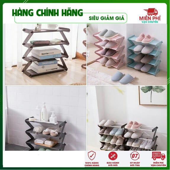 Giá Để Giày Dép 4 Tầng💘 FREESHIP 💘 Giảm 10K Khi Nhập Mã [Tủ Để Giày Dép] Đồ Gia Dụng Thông Minh