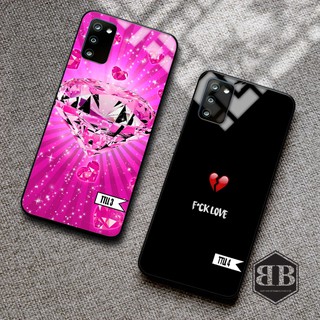 Ốp lưng kính cường lực Samsung Galaxy A02s in hình theo yêu cầu