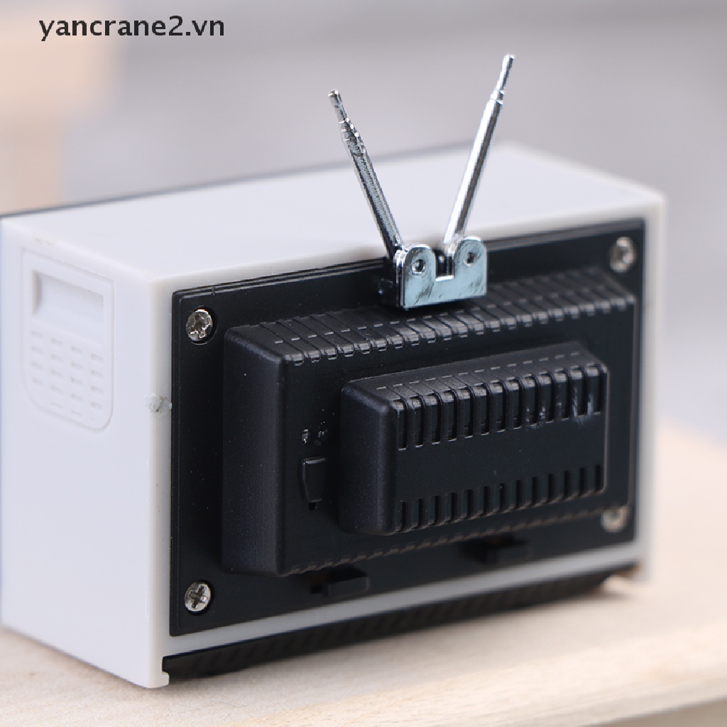 Mô Hình TV Đồ Chơi Mini Phong Cách Cổ Điển {yancrane2.vn}