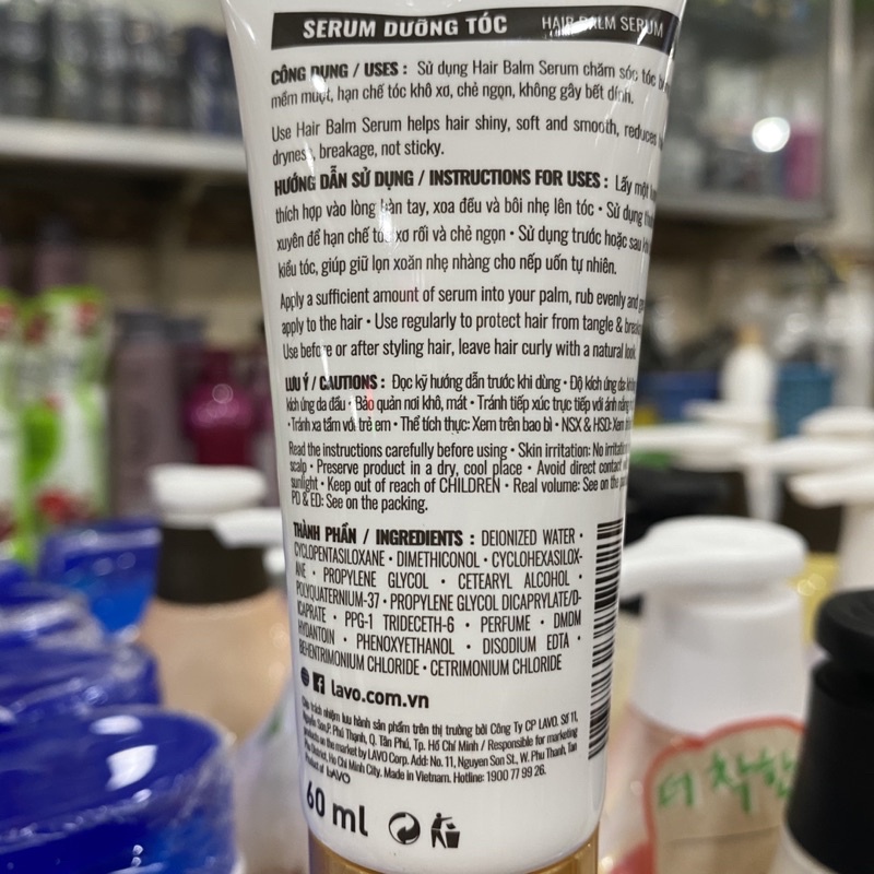 Serum Dưỡng Tóc Nano Complex 60ml
