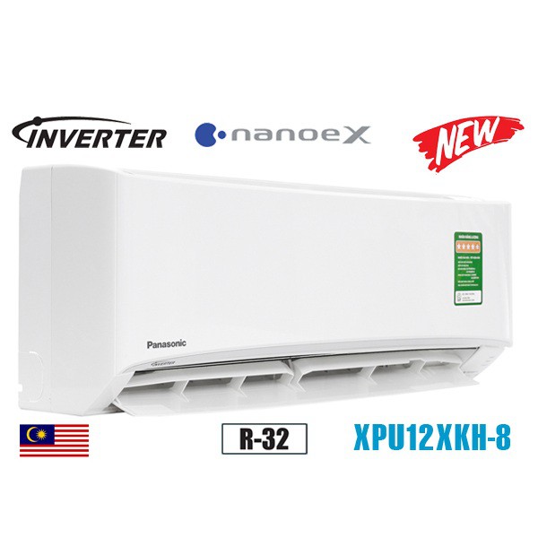 Điều hòa Panasonic 12000BTU 1 chiều Inverter CU/CS-XPU12XKH-8