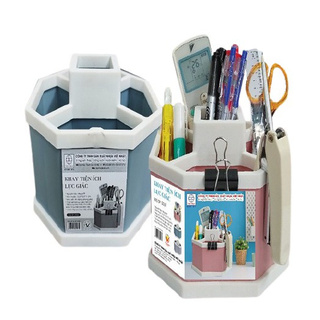 KHAY ĐỰNG TIỆN ÍCH 5 NGĂN HÌNH LỤC GIÁC VIỆT NHẬT [SIÊU THỊ GIẤY TRÚC]
