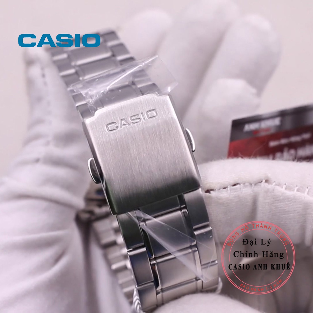 Đồng hồ Nam Casio MTP-1375D-7AVDF kim lịch nhỏ mặt trắng