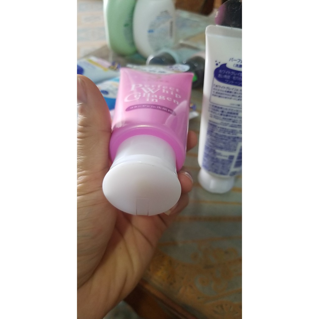 Sữa rửa mặt Shiseido Senka Perfect Whip Collagen in 120g Nội Địa Nhật | BigBuy360 - bigbuy360.vn