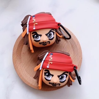 Case airpod 1/2 thuyền trưởng Jack Sparow