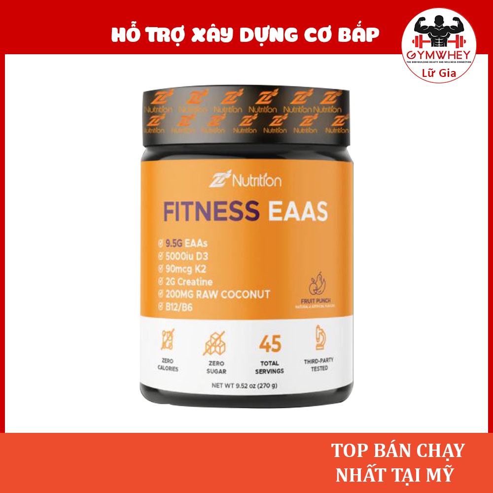 Eaa Z Nutrition Hỗ Trợ Xây Dựng Cơ Bắp ZNutrition Fitness EAAs 35 Lần Dùng