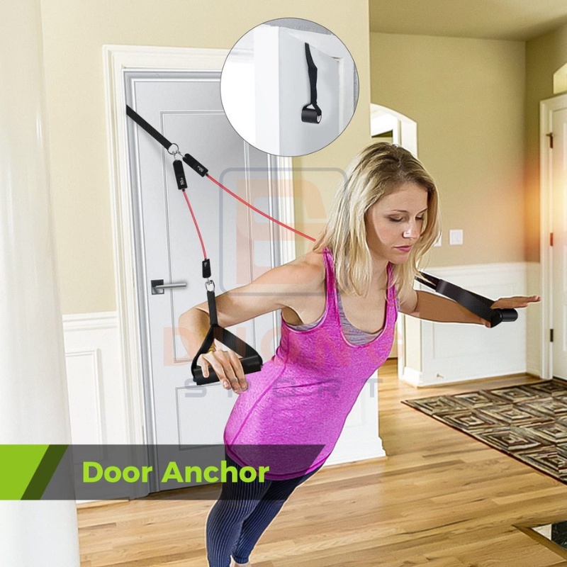 Bộ Dây Ngũ Sắc Tập Full Body Dụng Cụ Tập Gym Đa Năng Tại Nhà