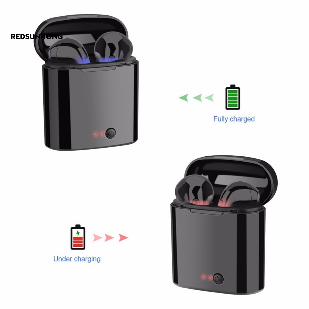 Tai Nghe Bluetooth 5.0 i7S Có Nút Điều Khiển Âm Lượng Cao