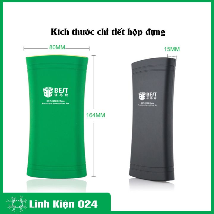 Bộ Công Cụ 22 Chi Tiết Cao Cấp Best-8930B Sửa Chữa Đa Năng