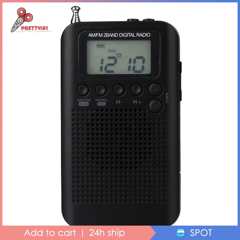 Radio FM Kỹ Thuật Số Bỏ Túi Prettyia1] AM