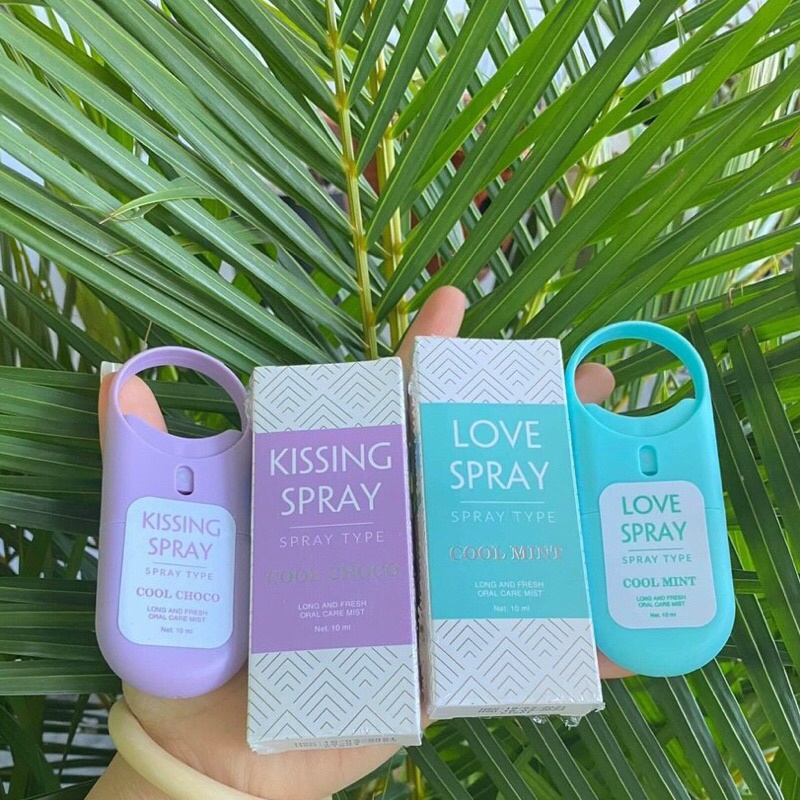 [Cam Kết Chính Hãng] XỊT THƠM MIỆNG - DIỆT KHUẨN LOVE SPRAY VÀ KISSING SPRAY