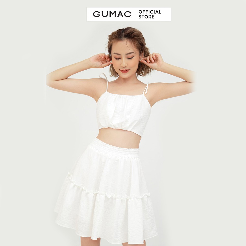 Chân váy bèo tầng GUMAC VB576 | BigBuy360 - bigbuy360.vn