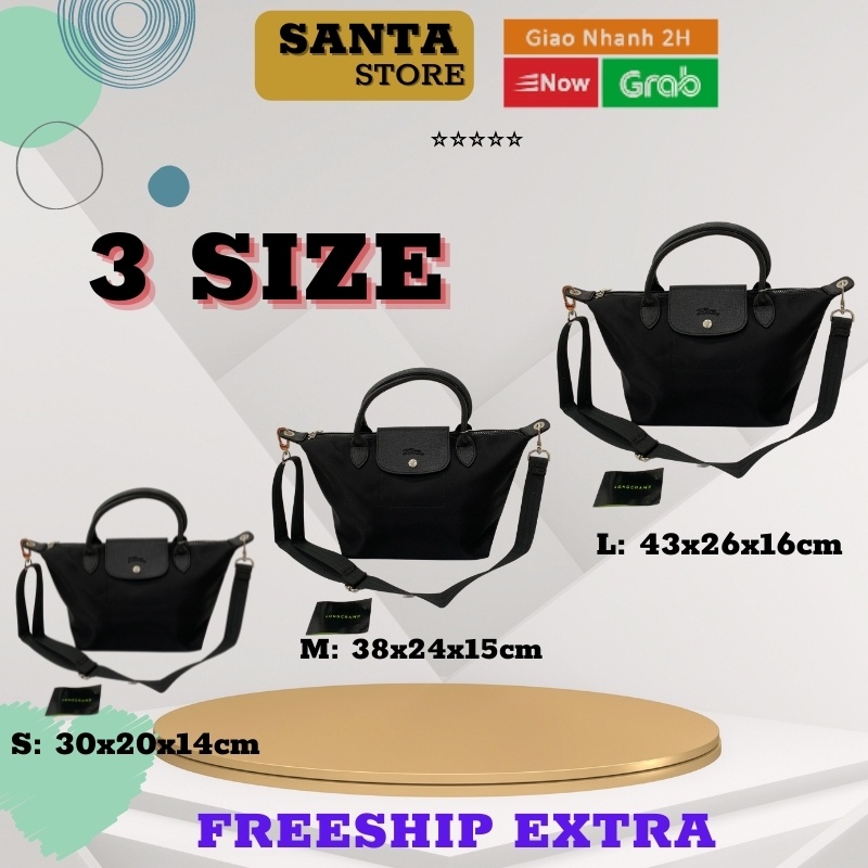 Túi xách nữ công sở đẹp SANTA STORE Longchamp LC860 thời trang cao cấp Hàn Quốc kiểu dáng basic, có size to