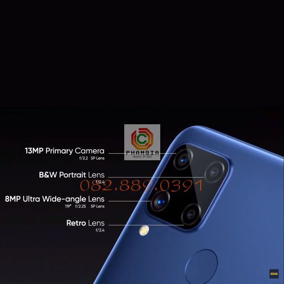 Cường lực camera Realme C15 / Realme C25/ Realme C25Y siêu bền, 3 lớp, bảo vệ camera