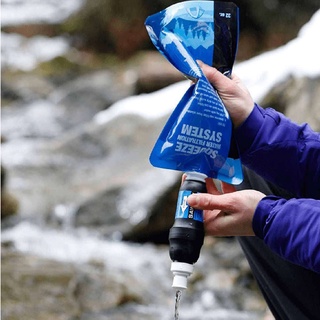 Túi Bóp Nước Sawyer 1L Squeezable Pouch- Bộ 3 Túi 1 Lít