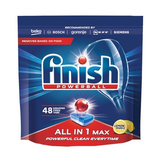 Viên rửa bát finish all in 1 max 48 viên - hương chanh