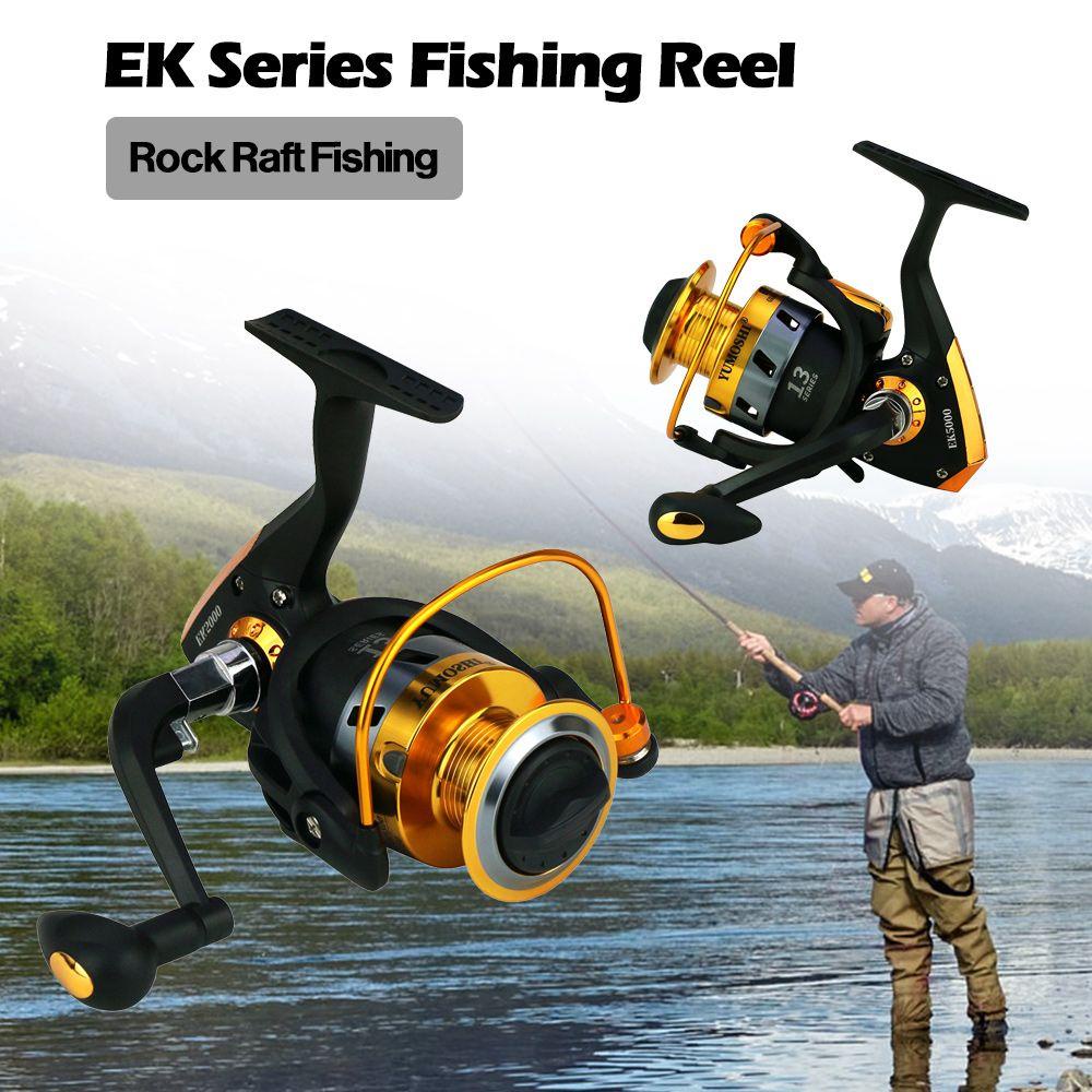 Máy Câu Cá MYRONGVN EK Series Mới Với Cần Quay Câu Cá Phía Sau Cần Câu Có Công Tắc