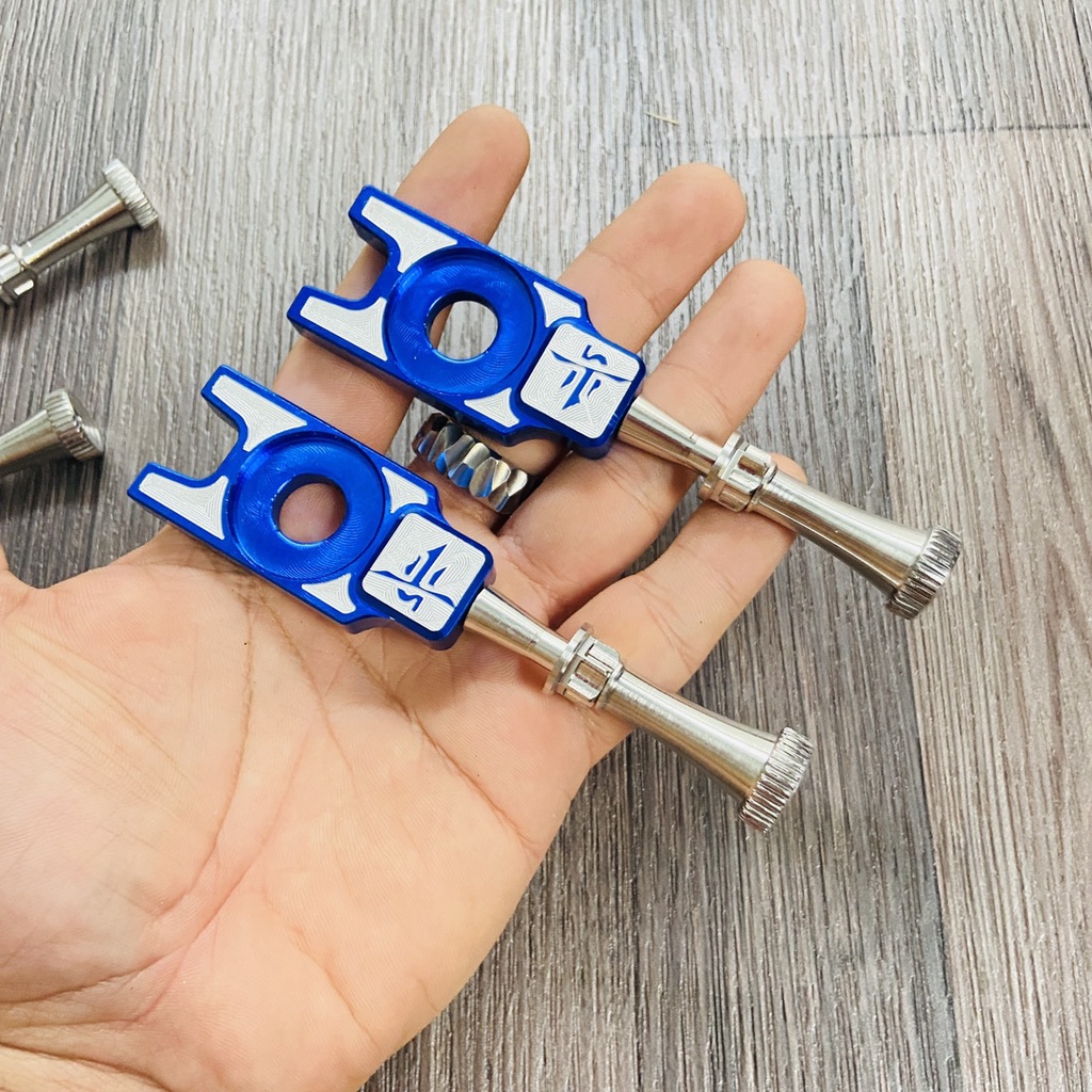 Bát tăng sên Salaya v2 chất liệu nhôm nguyên khối cnc kèm ốc tăng sên inox lắp cho WAVE, DREAM các đời