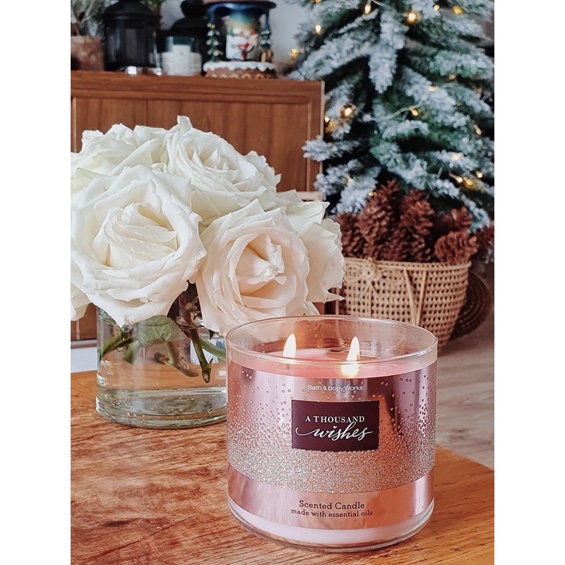 Nến thơm Bath & Body Works A THOUSAND WISHES 3-WICK CANDLE
