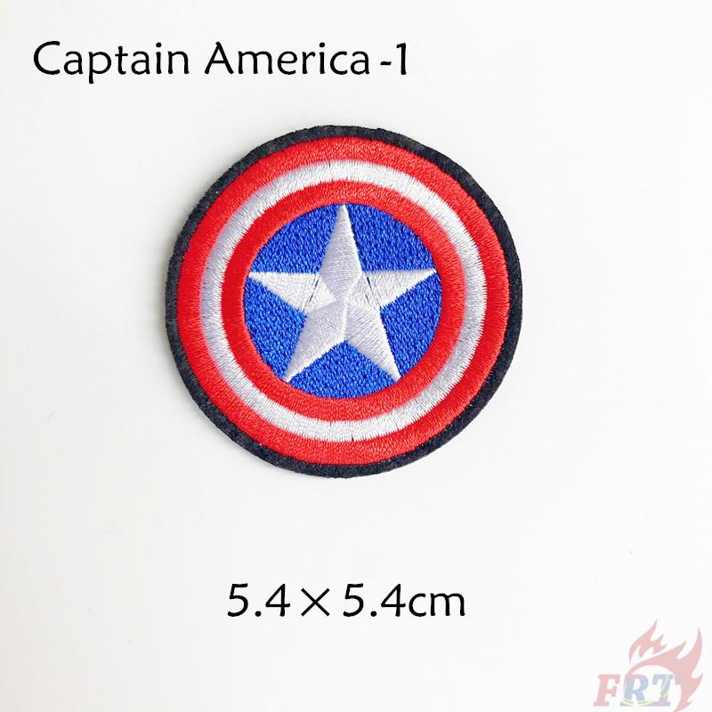 ☸ Marvel & DC Patch ☸ 1Pc Diy Sew On Iron On Clothes Badges Patch （Marvel - Series 01）