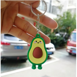 Móc khóa cao su hoa quả