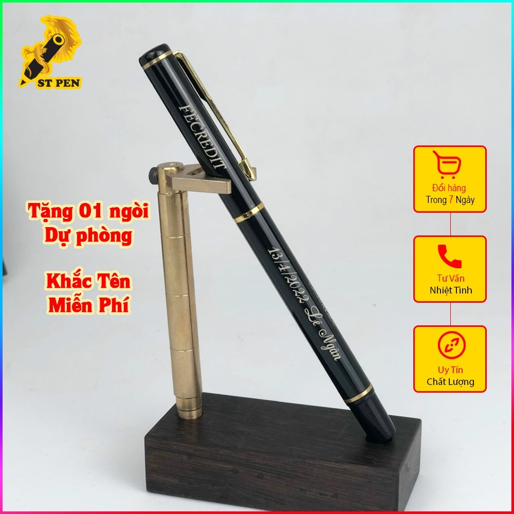 Bút ký kim loại giá rẻ ST09,ngòi bi 0.5mm,khắc tên,in logo theo yêu - ST PEN
