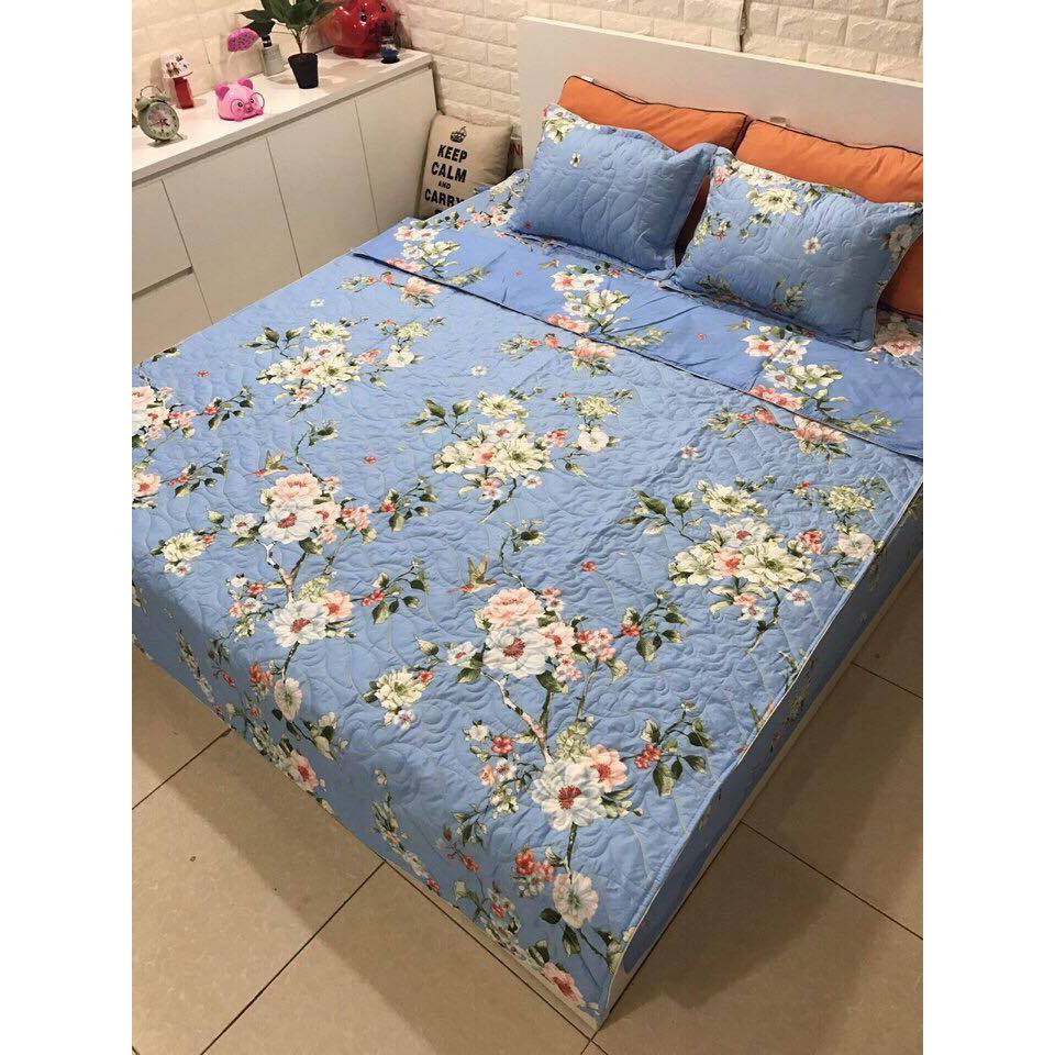 Bô chăn ga trần bông dày dặn